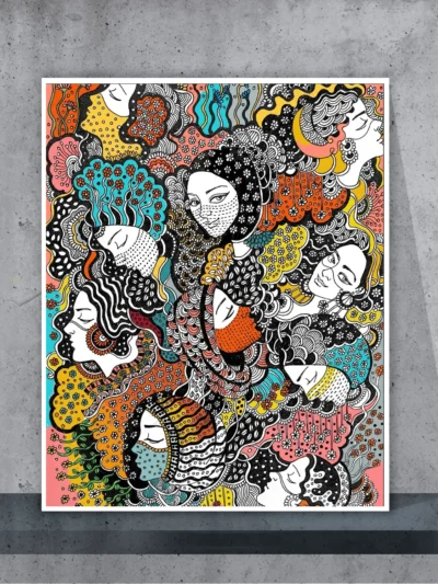 The Tapestry of Thousand Sighs - original art 2
